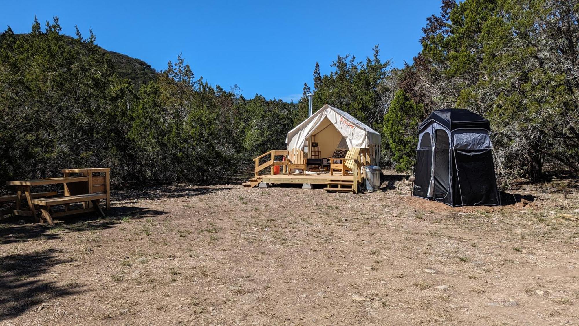 A Peace Of Heaven Cabins And Rv Vanderpool Екстер'єр фото